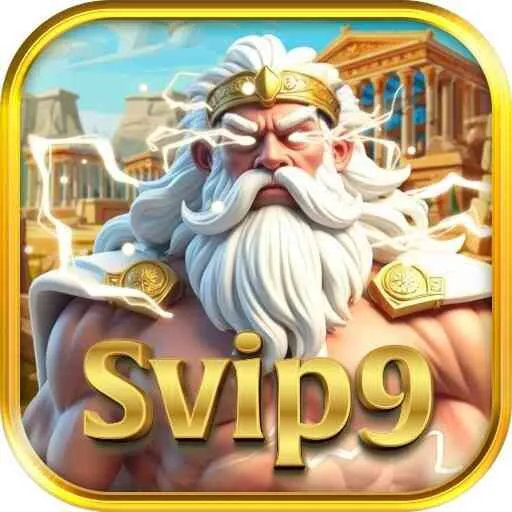SVIP9 - Zeus Ikat Emas, Kuil, Petir, Teks Svip9